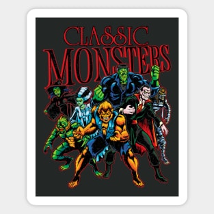 Classic Monsters Magnet